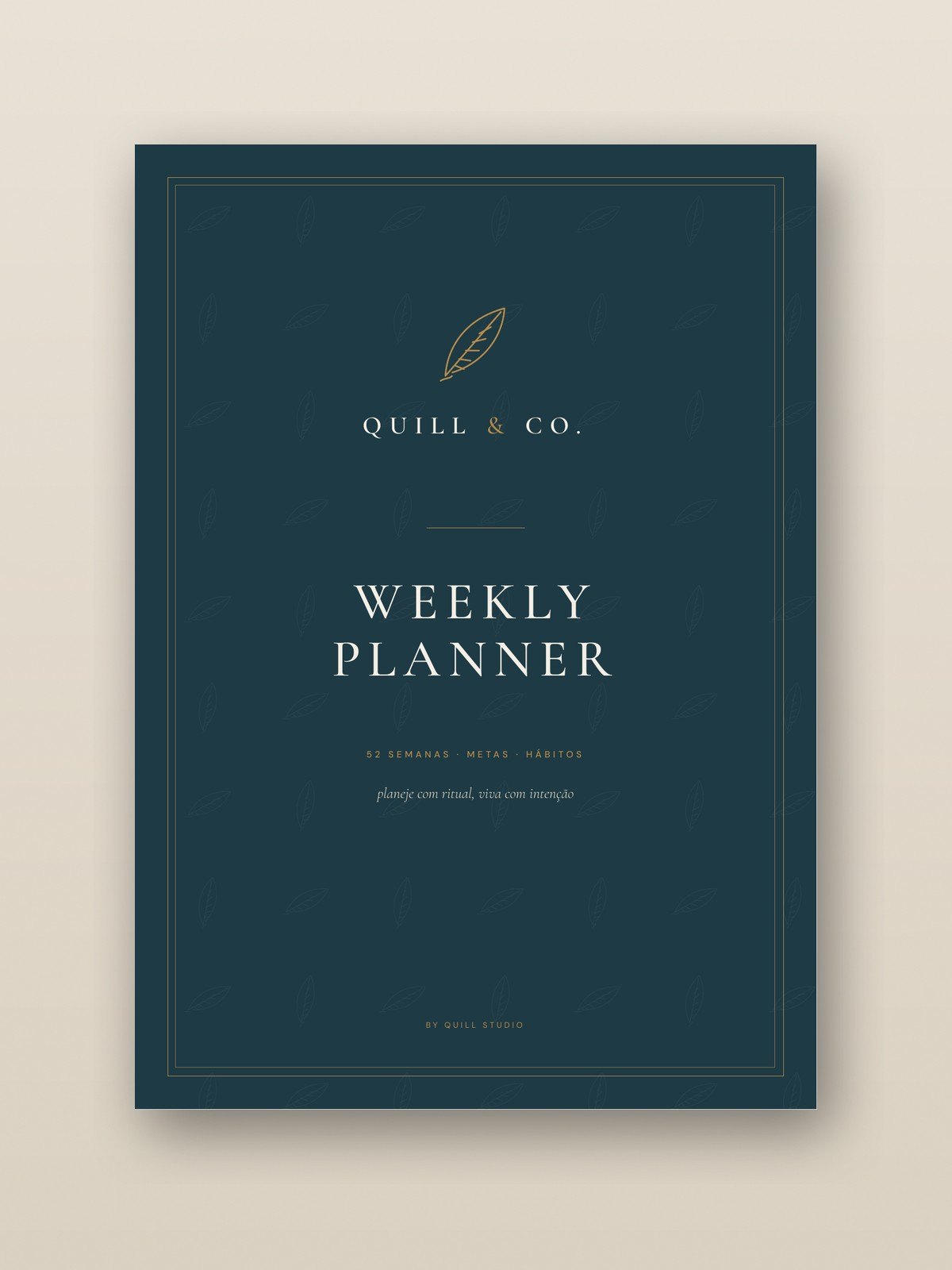 Capa do Weekly Planner